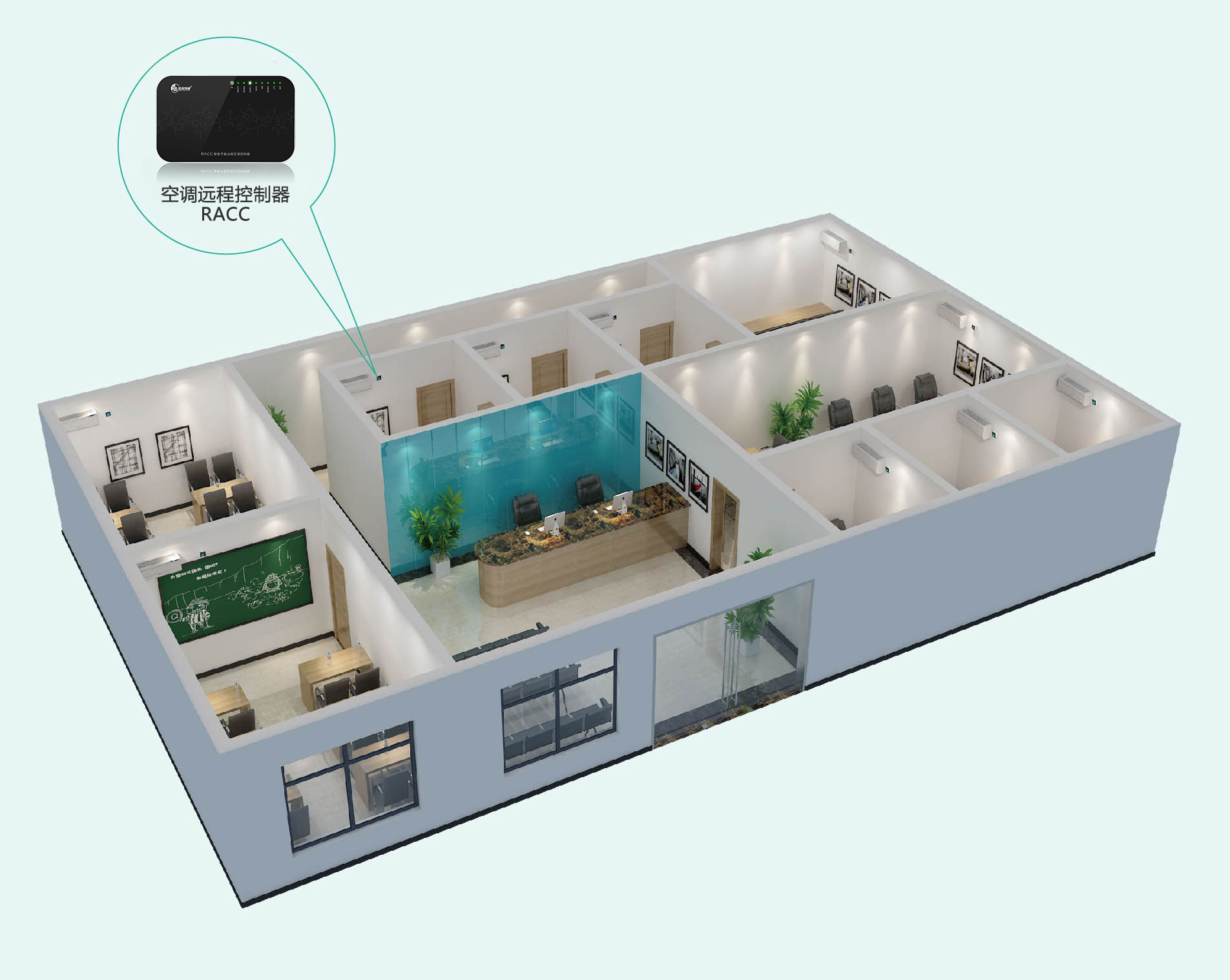 珠江商管辦公室分體空調(diào)智能遠(yuǎn)程控制系統(tǒng)應(yīng)用實(shí)踐